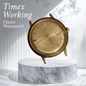 Timex Gold Waterproof 4147 Working